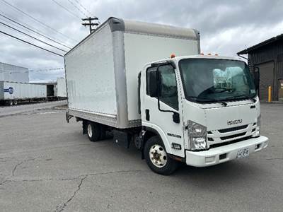 Isuzu NPR Box Truck - 215HP, 6 Speed Automatic, Roll up Door