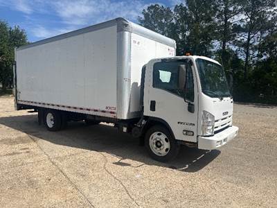 Isuzu NPR Box Truck - 297HP, 6 Speed Automatic, Roll up Door