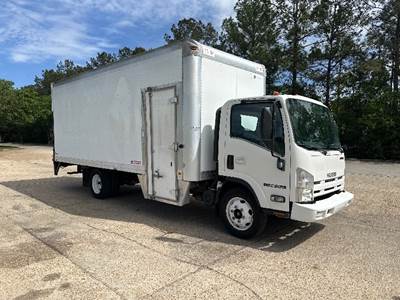 Isuzu NPR Box Truck - 297HP, 6 Speed Automatic