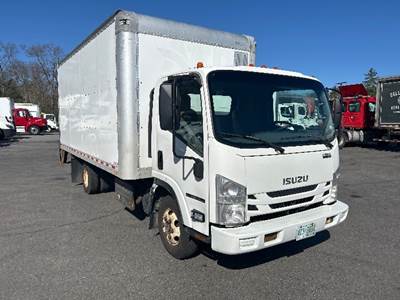 Isuzu NPR Box Truck - 215HP, 6 Speed Automatic, Roll up Door