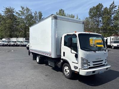 Isuzu NPR Box Truck - 215HP, 6 Speed Automatic, Roll up Door