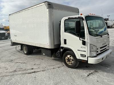 Isuzu NPR Box Truck - 215HP, 6 Speed Automatic, Swing Door