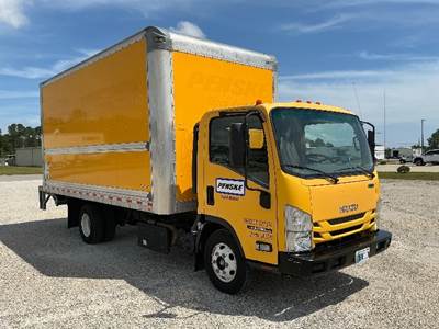 Isuzu NPR Box Truck - 215HP, 6 Speed Automatic, Roll up Door