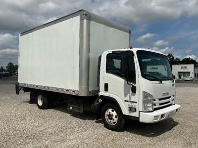 Isuzu NPR Box Truck - 215HP, 6 Speed Automatic, Roll up Door