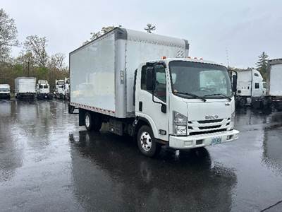 Isuzu NPR Box Truck - 215HP, 6 Speed Automatic, Roll up Door