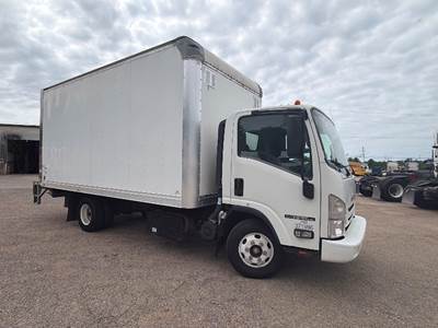 Isuzu NPR Box Truck - 215HP, 6 Speed Automatic, Roll up Door