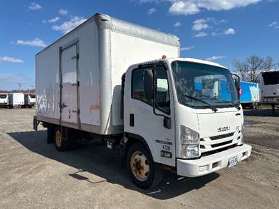 Isuzu NPR Box Truck - 297HP, 6 Speed Automatic, Roll up Door