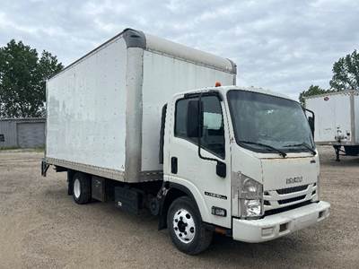 Isuzu NPR Box Truck - 215HP, 6 Speed Automatic, Roll up Door