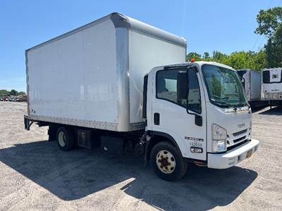 Isuzu NPR Box Truck - 215HP, 6 Speed Automatic, Roll up Door