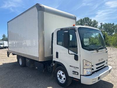 Isuzu NPR Box Truck - 215HP, 6 Speed Automatic, Roll up Door