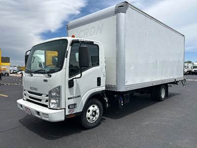 Isuzu NPR Box Truck - 215HP, 6 Speed Automatic, Roll up Door