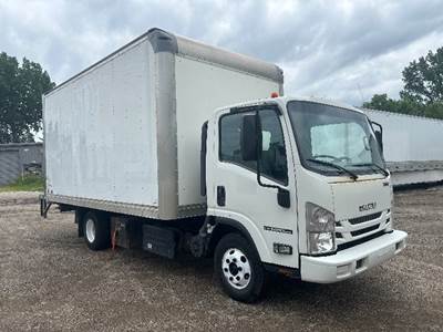 Isuzu NPR Box Truck - 215HP, 6 Speed Automatic, Roll up Door