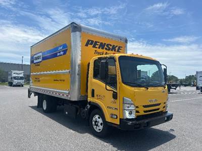 Isuzu NPR Box Truck - 215HP, 6 Speed Automatic, Roll up Door