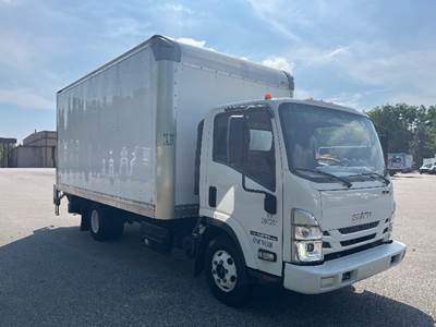 Isuzu NPR Box Truck - 215HP, 6 Speed Automatic, Roll up Door