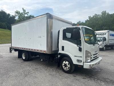 Isuzu NPR Box Truck - 215HP, 6 Speed Automatic, Roll up Door