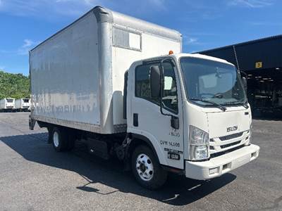 Isuzu NPR Box Truck - 215HP, 6 Speed Automatic, Roll up Door