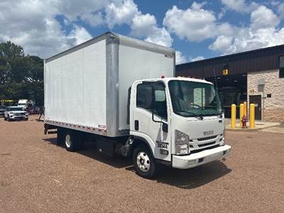 Isuzu NPR Box Truck - 215HP, 6 Speed Automatic, Roll up Door