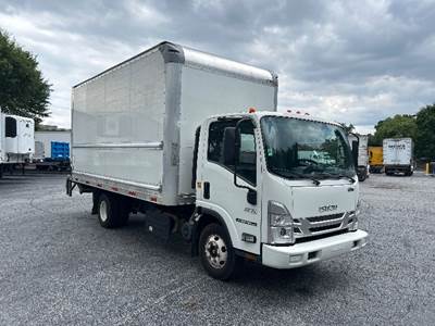 Isuzu NPR Box Truck - 215HP, 6 Speed Automatic, Roll up Door