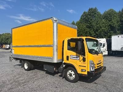 Isuzu NPR Box Truck - 215HP, 6 Speed Automatic, Roll up Door