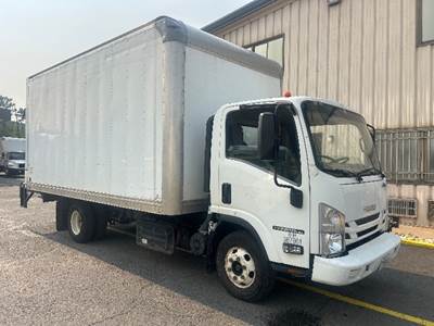Isuzu NPR Box Truck - 215HP, 6 Speed Automatic, Roll up Door