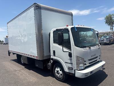 Isuzu NPR Box Truck - 215HP, 6 Speed Automatic, Roll up Door