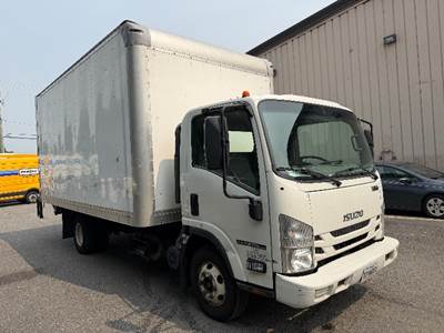 Isuzu NPR Box Truck - 215HP, 6 Speed Automatic, Roll up Door