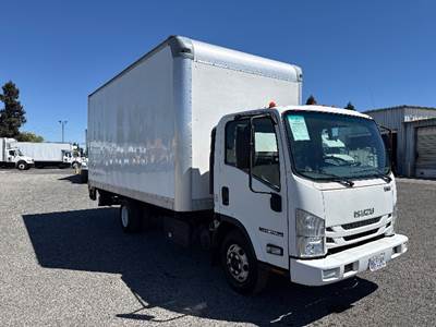 Isuzu NPR Box Truck - 215HP, 6 Speed Automatic, Roll up Door