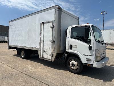 Isuzu NPR Box Truck - Roll up Door