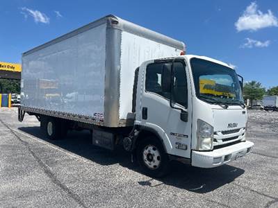 Isuzu NPR Box Truck - 210HP, 6 Speed Automatic, Roll up Door