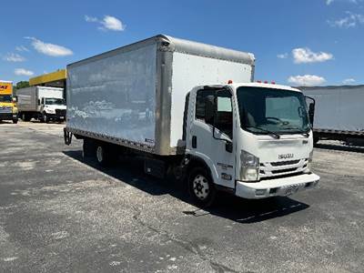 Isuzu NPR Box Truck - 210HP, 6 Speed Automatic, Roll up Door