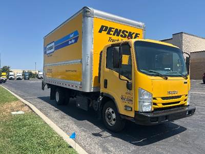 Isuzu NPR Box Truck - 215HP, 6 Speed Automatic, Roll up Door