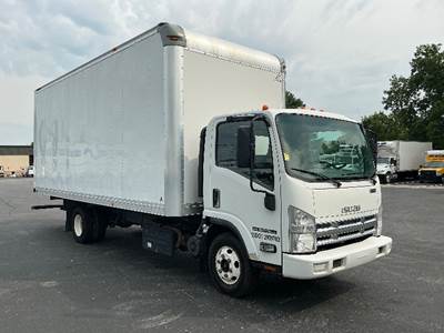 Isuzu NPR Box Truck - 210HP, 6 Speed Automatic, Roll up Door