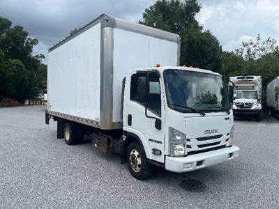 Isuzu NPR Box Truck - 215HP, 6 Speed Automatic, Roll up Door