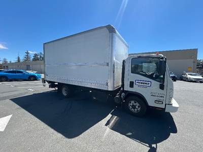 Isuzu NPR Box Truck - 215HP, 6 Speed Automatic, Roll up Door