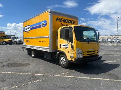 Isuzu NPR Box Truck - 215HP, 6 Speed Automatic, Roll up Door