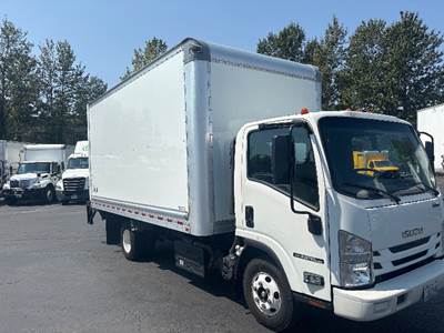Isuzu NPR Box Truck - 215HP, 6 Speed Automatic, Roll up Door