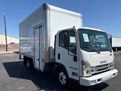 Isuzu NPR Box Truck - 215HP, 6 Speed Automatic, Roll up Door