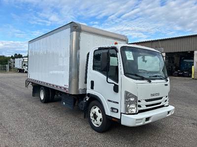 Isuzu NPR Box Truck - 215HP, 6 Speed Automatic, Roll up Door