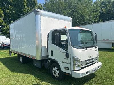 Isuzu NPR Box Truck - 215HP, 6 Speed Automatic, Roll up Door