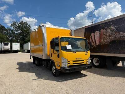 Isuzu NPR Box Truck - 215HP, 6 Speed Automatic, Roll up Door