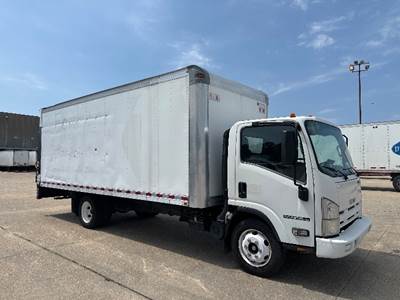 Isuzu NPR Box Truck - 297HP, 6 Speed Automatic, Roll up Door