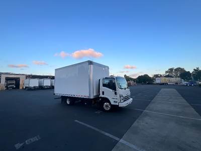 Isuzu NPR Box Truck - 215HP, 6 Speed Automatic, Roll up Door