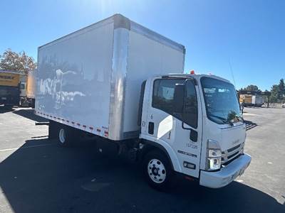 Isuzu NPR Box Truck - 215HP, 6 Speed Automatic, Roll up Door