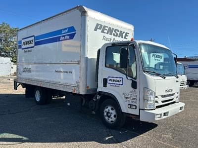Isuzu NPR Box Truck - 215HP, 6 Speed Automatic, Roll up Door