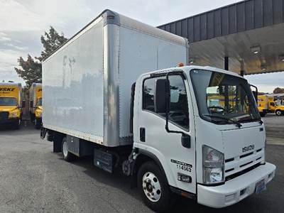 Isuzu NPR Box Truck - 215HP, 6 Speed Automatic, Roll up Door