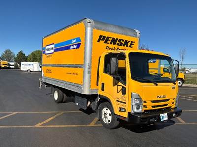 Isuzu NPR Box Truck - 215HP, 6 Speed Automatic, Roll up Door