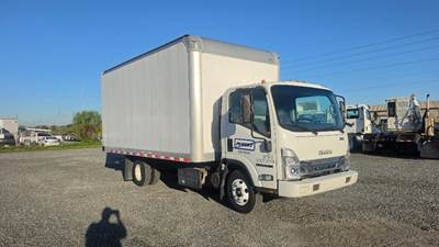 Isuzu NPR Box Truck - 215HP, 6 Speed Automatic, Roll up Door