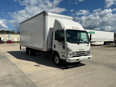 Isuzu NPR Box Truck - 215HP, 6 Speed Automatic, Roll up Door