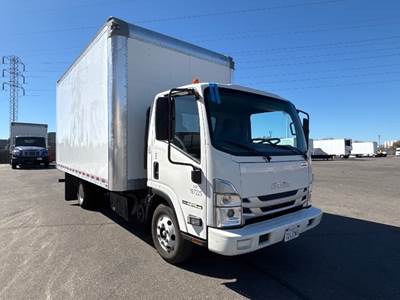 Isuzu NPR Box Truck - 215HP, 6 Speed Automatic, Roll up Door