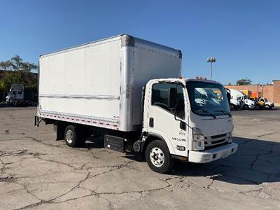 Isuzu NPR Box Truck - 215HP, 6 Speed Automatic, Roll up Door